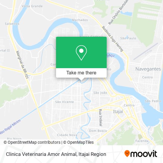 Clinica Veterinaria Amor Animal map