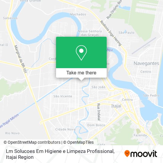 Mapa Lm Solucoes Em Higiene e Limpeza Profissional