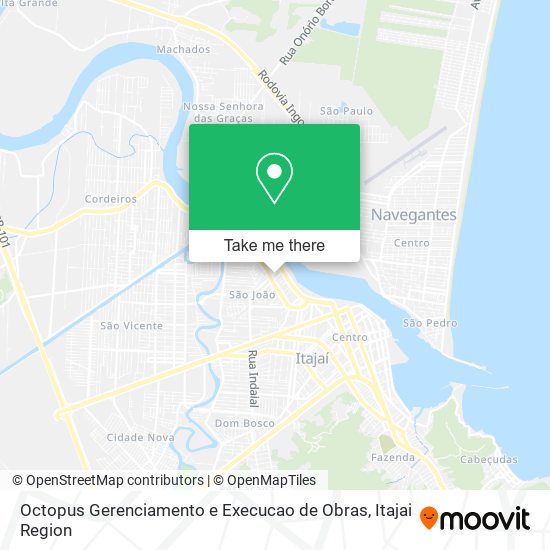 Octopus Gerenciamento e Execucao de Obras map