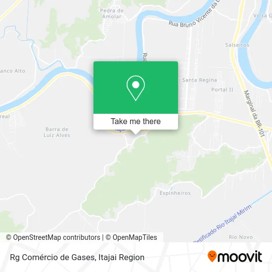 Rg Comércio de Gases map