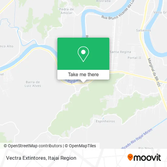 Vectra Extintores map