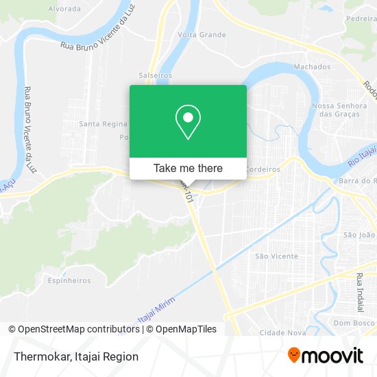 Thermokar map