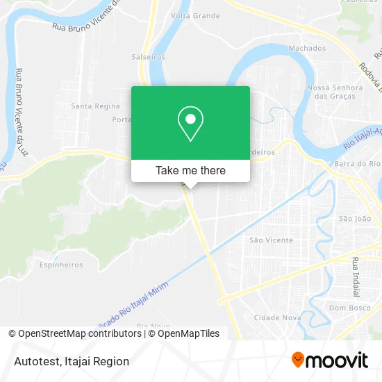 Autotest map
