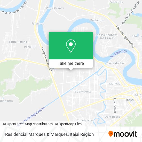 Mapa Residencial Marques & Marques