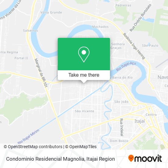 Condominio Residencial Magnolia map