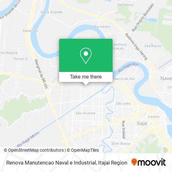 Renova Manutencao Naval e Industrial map