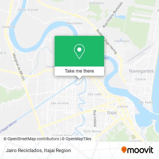 Jairo Reciclados map