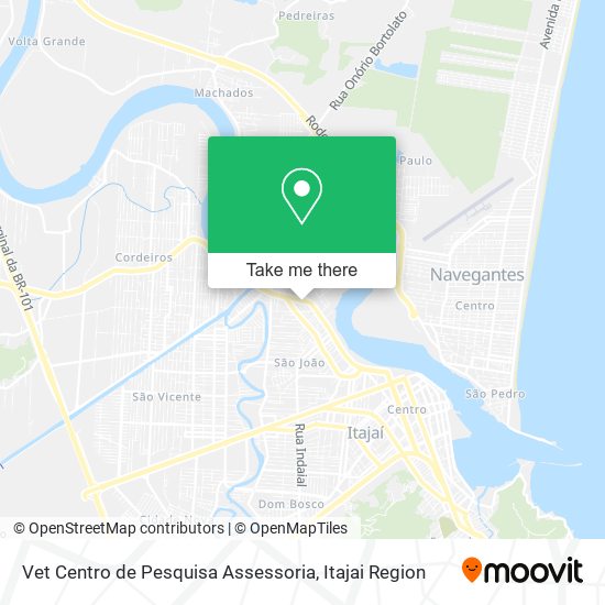 Mapa Vet Centro de Pesquisa Assessoria