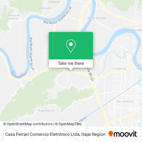 Casa Ferrari Comercio Eletrônico Ltda map