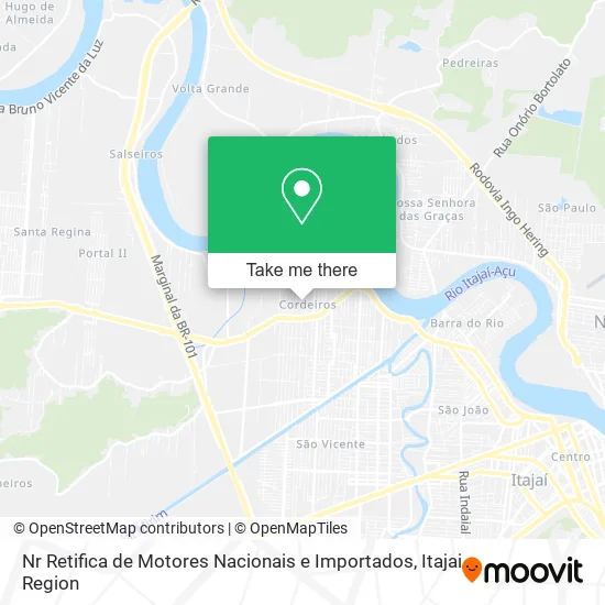 Nr Retifica de Motores Nacionais e Importados map