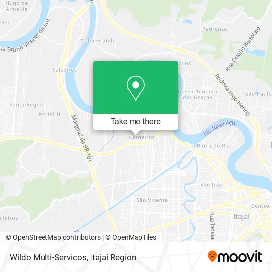 Wildo Multi-Servicos map