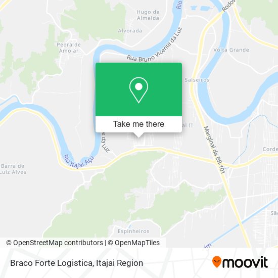 Braco Forte Logistica map