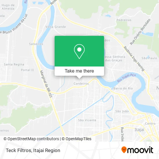 Teck Filtros map