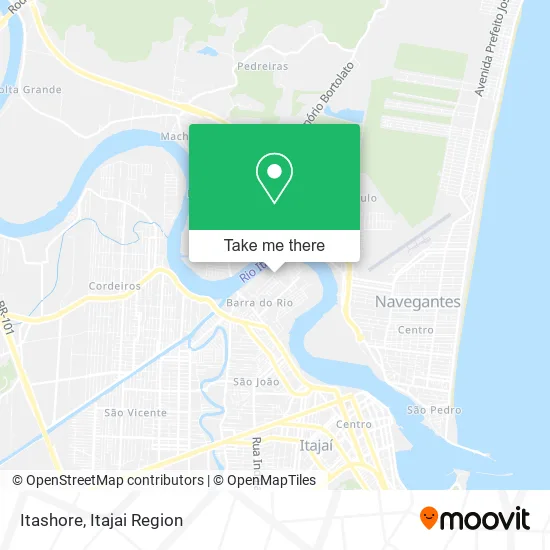 Itashore map