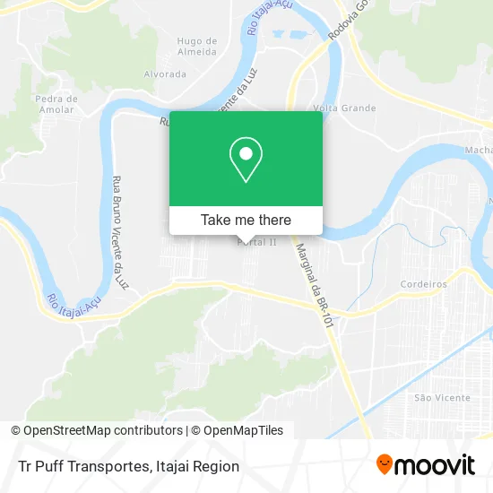 Tr Puff Transportes map