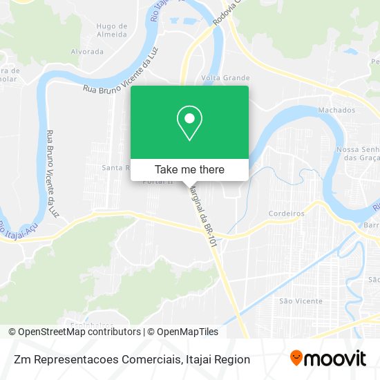 Zm Representacoes Comerciais map