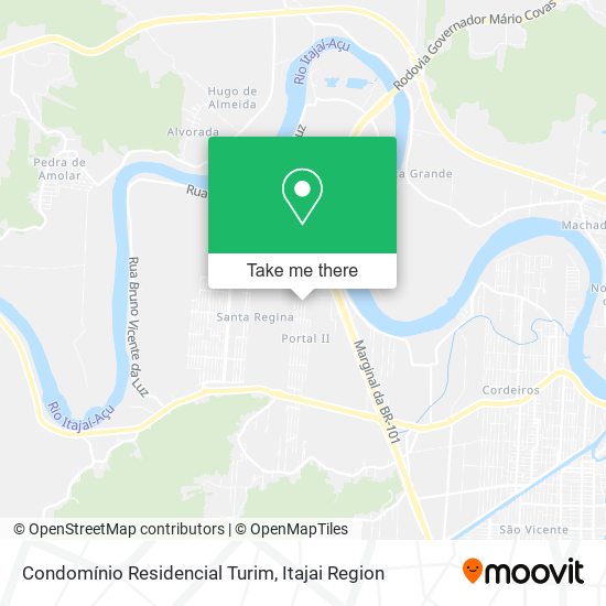 Condomínio Residencial Turim map