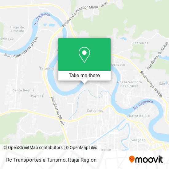 Rc Transportes e Turismo map