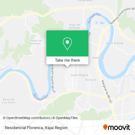 Residencial Florenca map