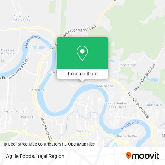 Agille Foods map