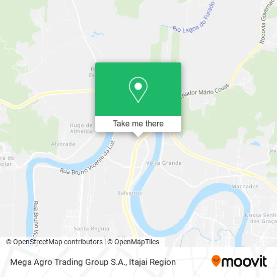 Mega Agro Trading Group S.A. map