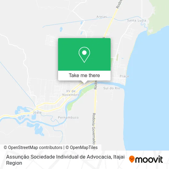Assunção Sociedade Individual de Advocacia map