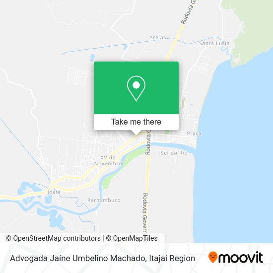 Advogada Jaíne Umbelino Machado map