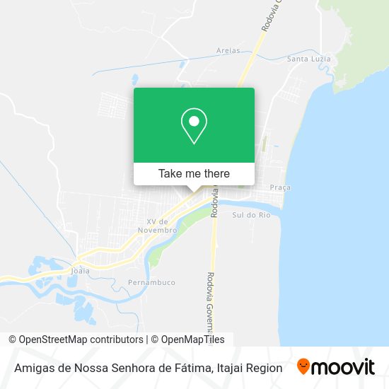 Amigas de Nossa Senhora de Fátima map