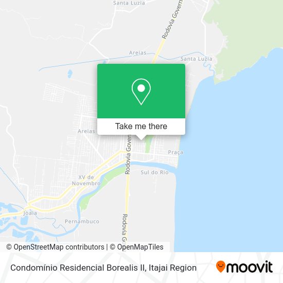 Condomínio Residencial Borealis II map