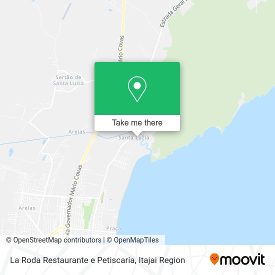 La Roda Restaurante e Petiscaria map