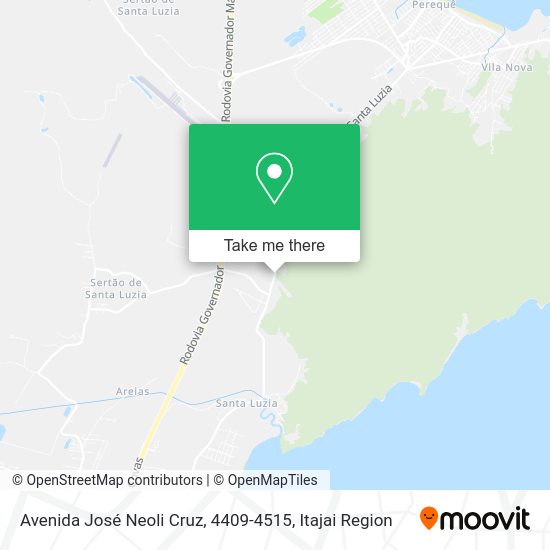 Avenida José Neoli Cruz, 4409-4515 map