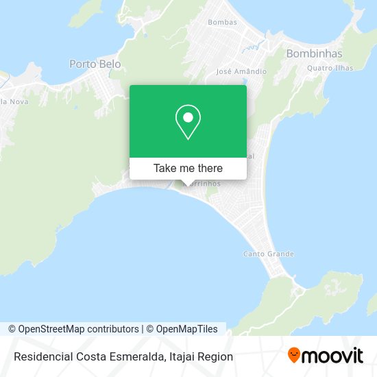 Residencial Costa Esmeralda map