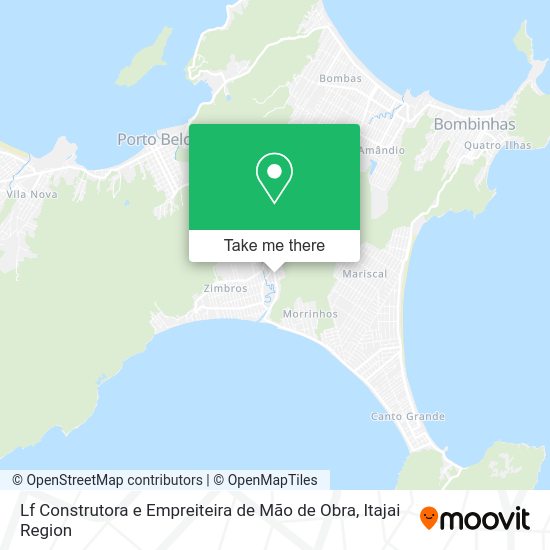 Lf Construtora e Empreiteira de Mão de Obra map