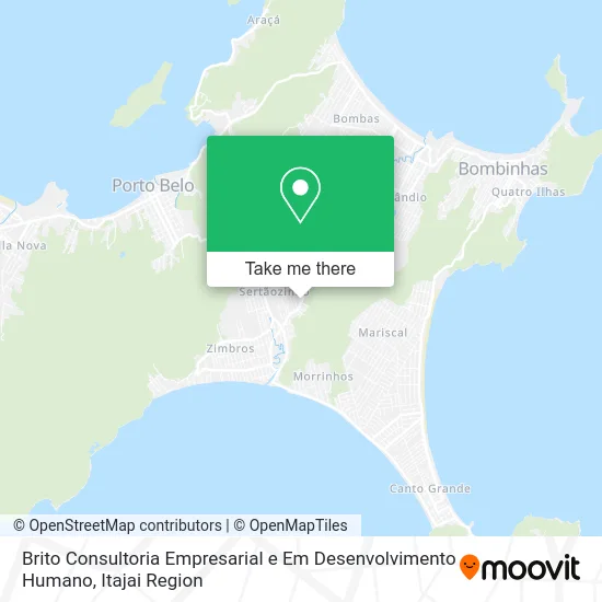 Brito Consultoria Empresarial e Em Desenvolvimento Humano map