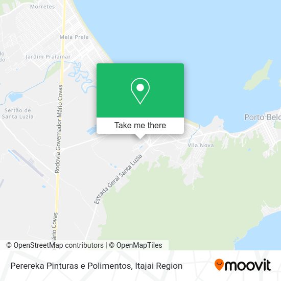 Perereka Pinturas e Polimentos map