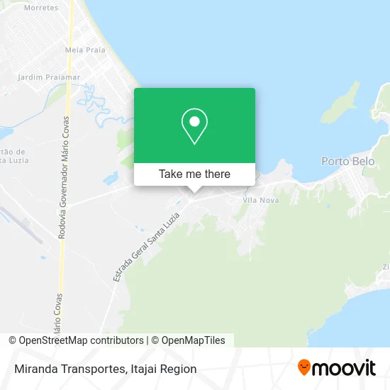 Miranda Transportes map