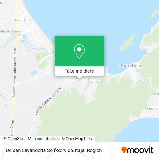 Uclean Lavanderia Self-Service map