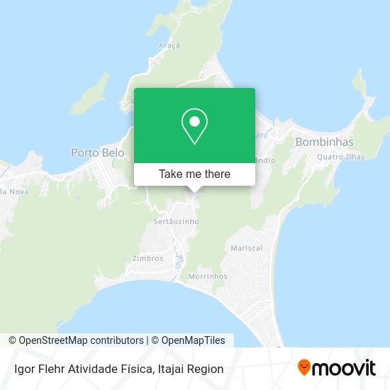 Igor Flehr Atividade Física map