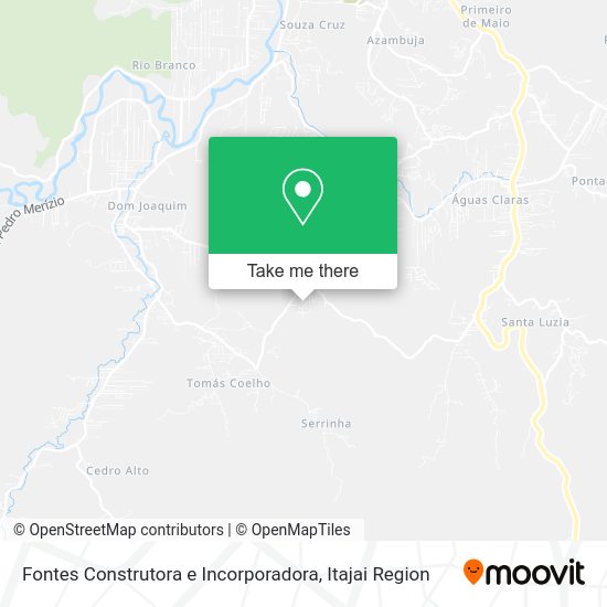 Fontes Construtora e Incorporadora map