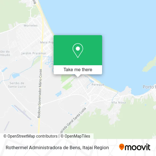 Rothermel Administradora de Bens map