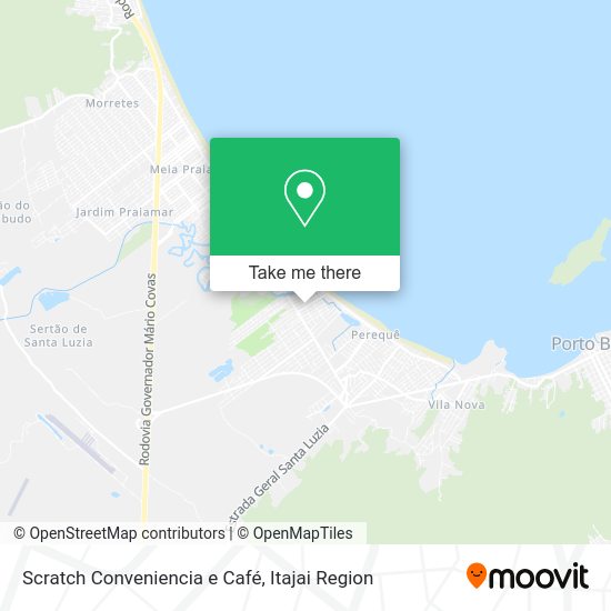 Scratch Conveniencia e Café map