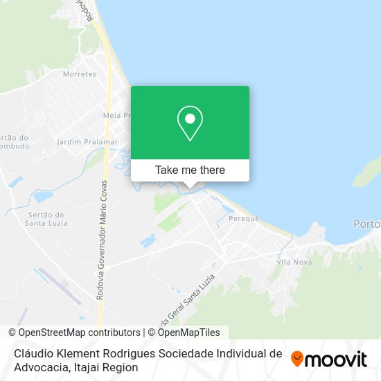 Cláudio Klement Rodrigues Sociedade Individual de Advocacia map