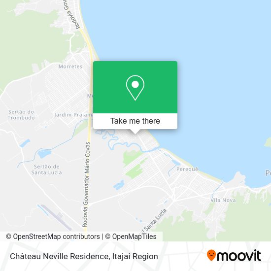 Château Neville Residence map