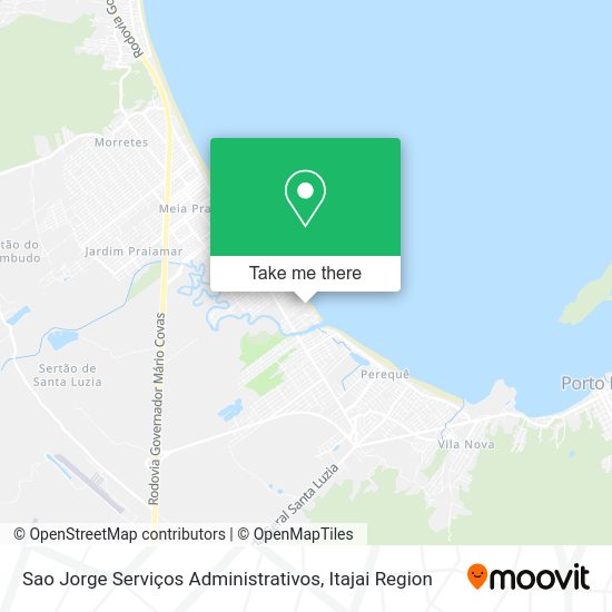 Sao Jorge Serviços Administrativos map