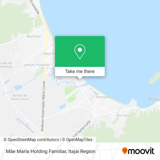 Mãe Maria Holding Familiar map