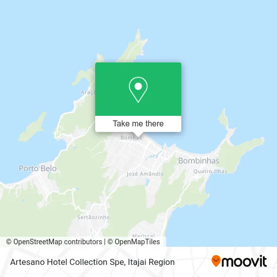 Artesano Hotel Collection Spe map