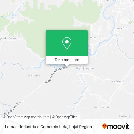 Lomaer Indústria e Comercio Ltda map