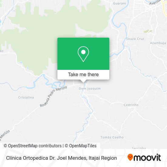 Clínica Ortopedica Dr. Joel Mendes map