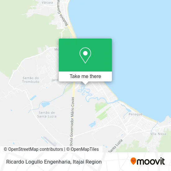 Ricardo Logullo Engenharia map