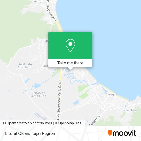 Litoral Clean map